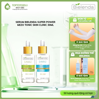   HÀNG NHẬP KHẨU  Serum Bielenda Super Power Mezo Skin Clinic Moisturizing dưỡng ẩm  Correcting căng bóng mờ thâm 