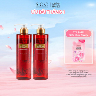  Combo 2 Sữa tắm nước hoa Cindy Bloom Sexy Rexy hương gợi cảm quyến rũ 640g chai 