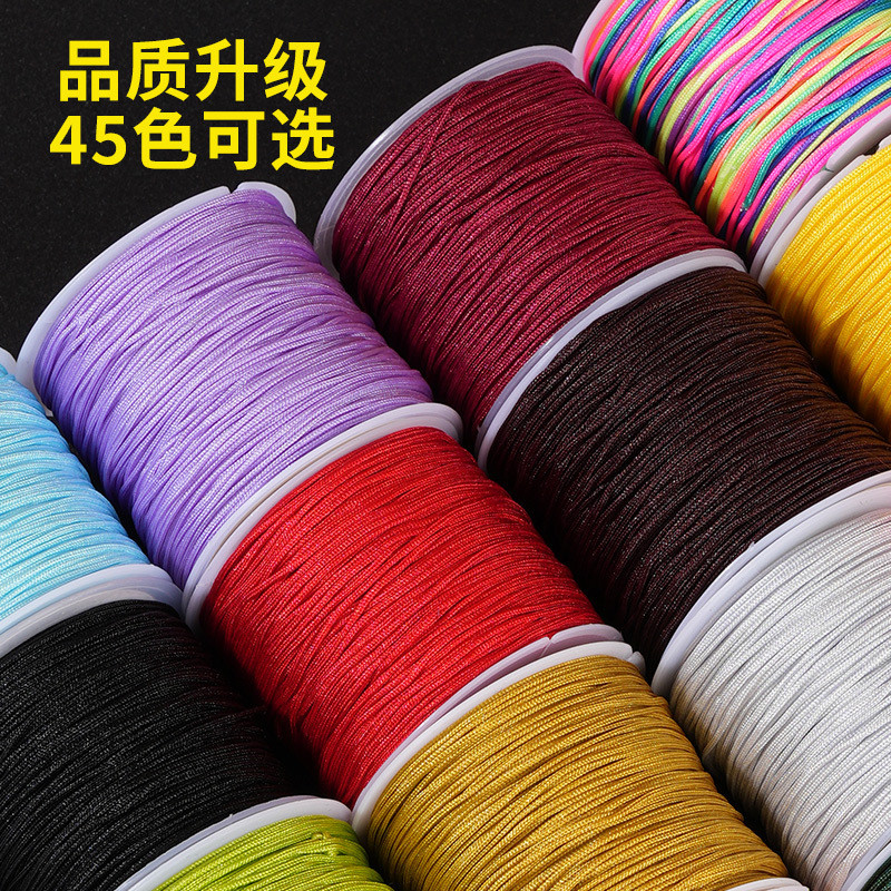 Lễ hội thuyền rồng Chủ đề ngọc bích số 72 tự làm Vòng tay hạt bện Phụ kiện đầy đủ màu 72