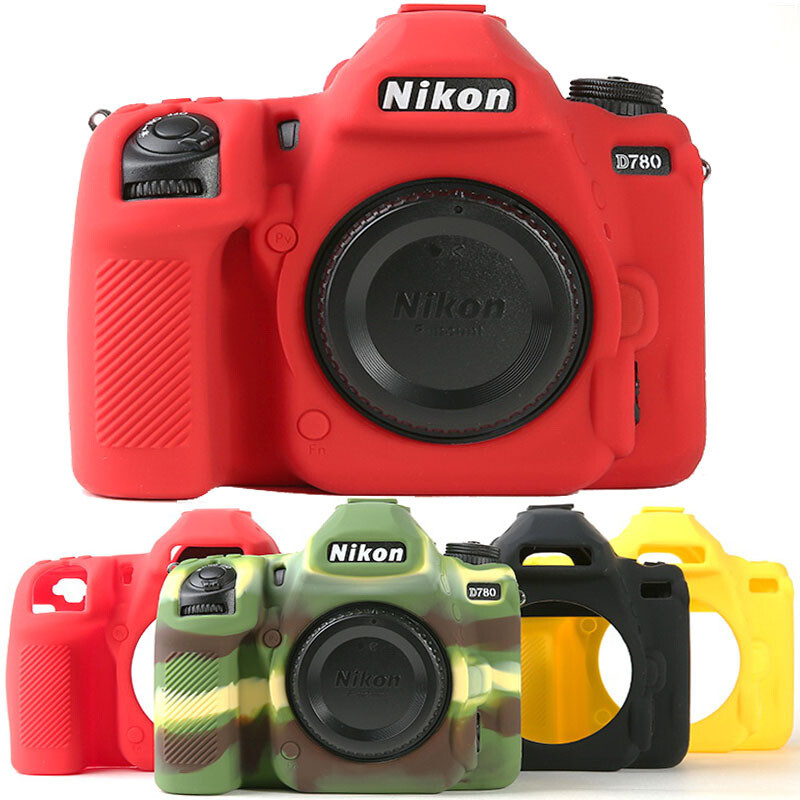Camera Camera Siliconn Cao Su Túi Dành Cho Nikon D780 D750 D850 D810 DSLR CASE