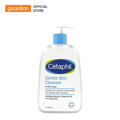 Sữa Rửa Mặt Dịu Nhẹ Cho Da Nhạy Cảm Cetaphil Gentle Skin Cleanser 473ml | Guardian Việt Nam