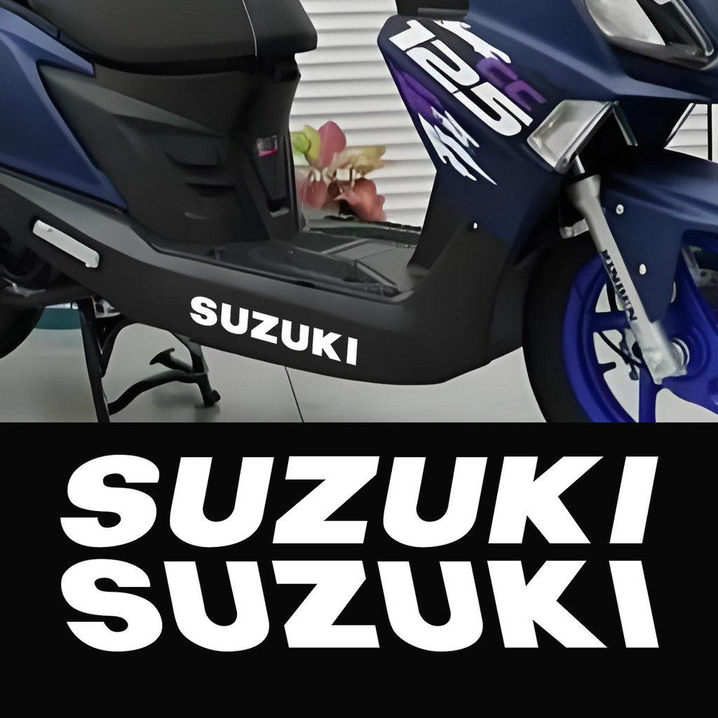 2 Chiếc Suzuki Miếng Dán 20cm Chống Thấm Nước Vinyl Decal Cho Suzuki Avenis 125 Burgman Street 125 X