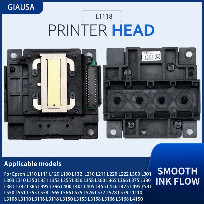 Đầu In L1118 Đầu Máy In Epson L301 L375 L455 L475 L495 L550 L575 L1210 L1250 L3210 L3250 L4260 L5290