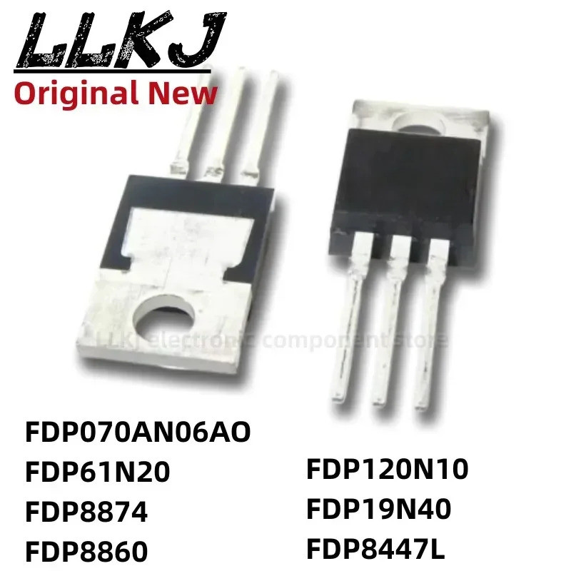 5 chiếc FDP070AN06AO FDP61N20 FDP8874 FDP8860 FDP120N10 FDP19N40 FDP8447L TO-220 Hiệu Ứng Trường Tra