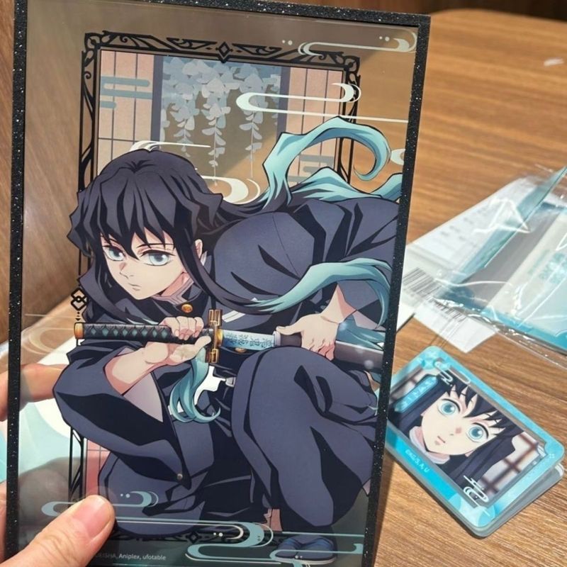 Demon Slayer / Muichiro / Hàng hóa Shitotsu Muichiro Toru Card Homemade Acrylic Photocard / phượng