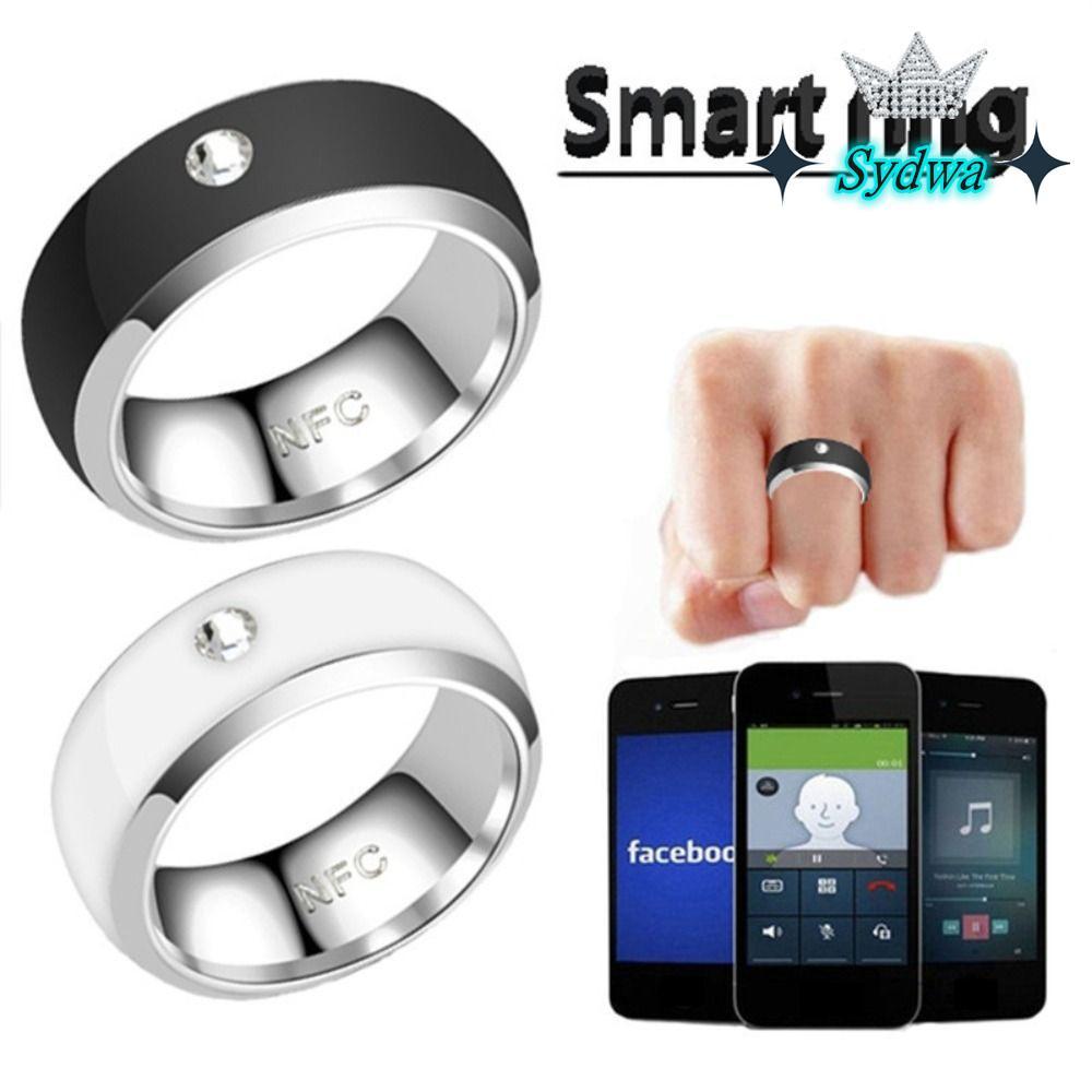 Nhẫn thông minh SYDWA NFC - Thép không gỉ chống nước, kết nối NFC cho điện thoại Android