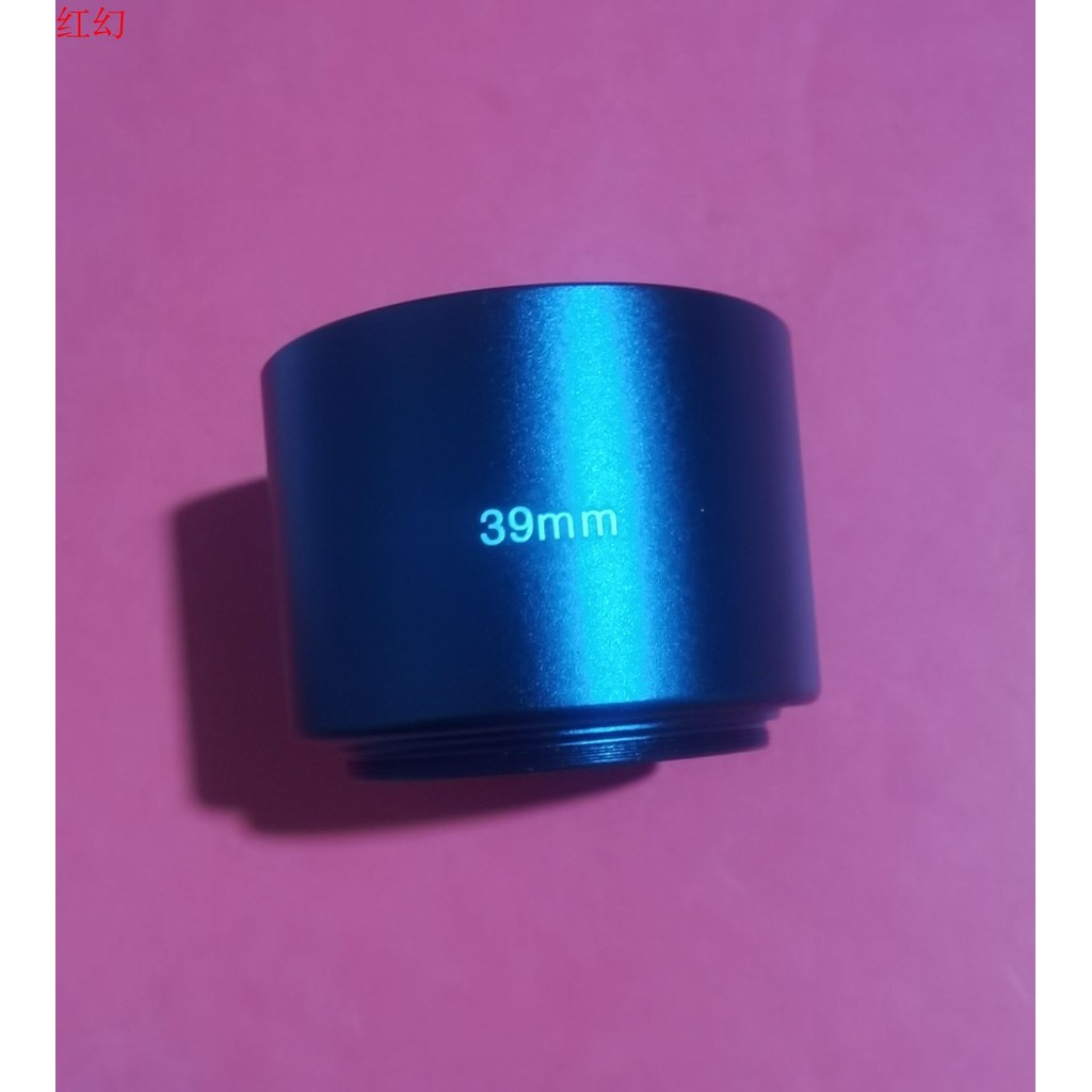 Mũ trùm đầu Telephoto cỡ trung 39mm Kim loại thẳng cho ống kính tele trung bình 39mm