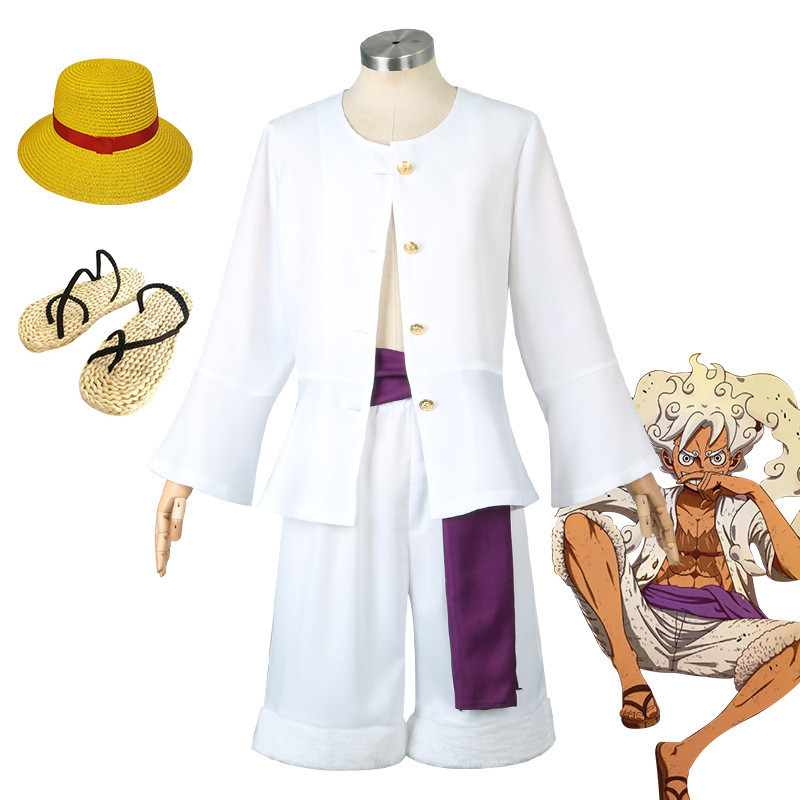 Trang Phục Cosplay One Piece - Monkey D. Luffy và Thần Mặt Trời Nikyu