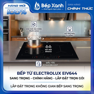 Bếp từ âm 4 vùng nấu Electrolux EIV644 - Chính hãng