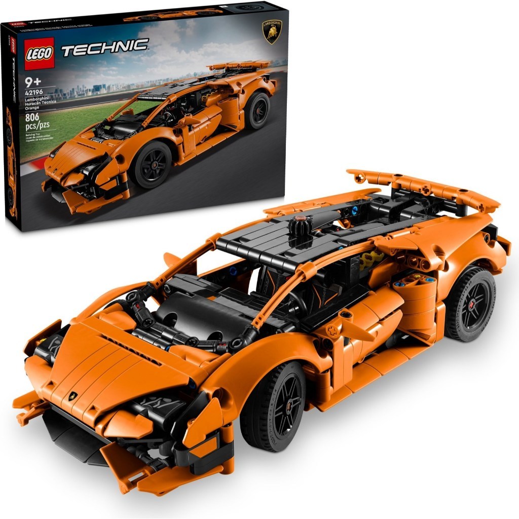 42196 Lego Technic Lamborghini Huracán Tecnica Orange - Mô hình xe oto