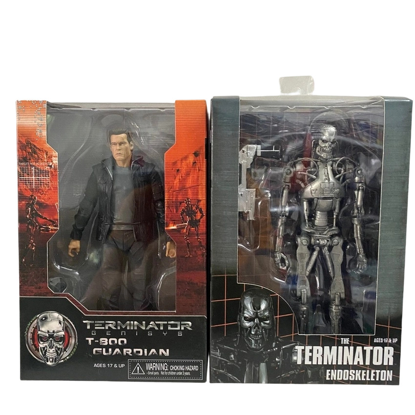 NECA T-800 Terminator Arnold Schwarzenegger Phim Tuổi Tạo Hình Hành Động Mô Hình Sưu Tập