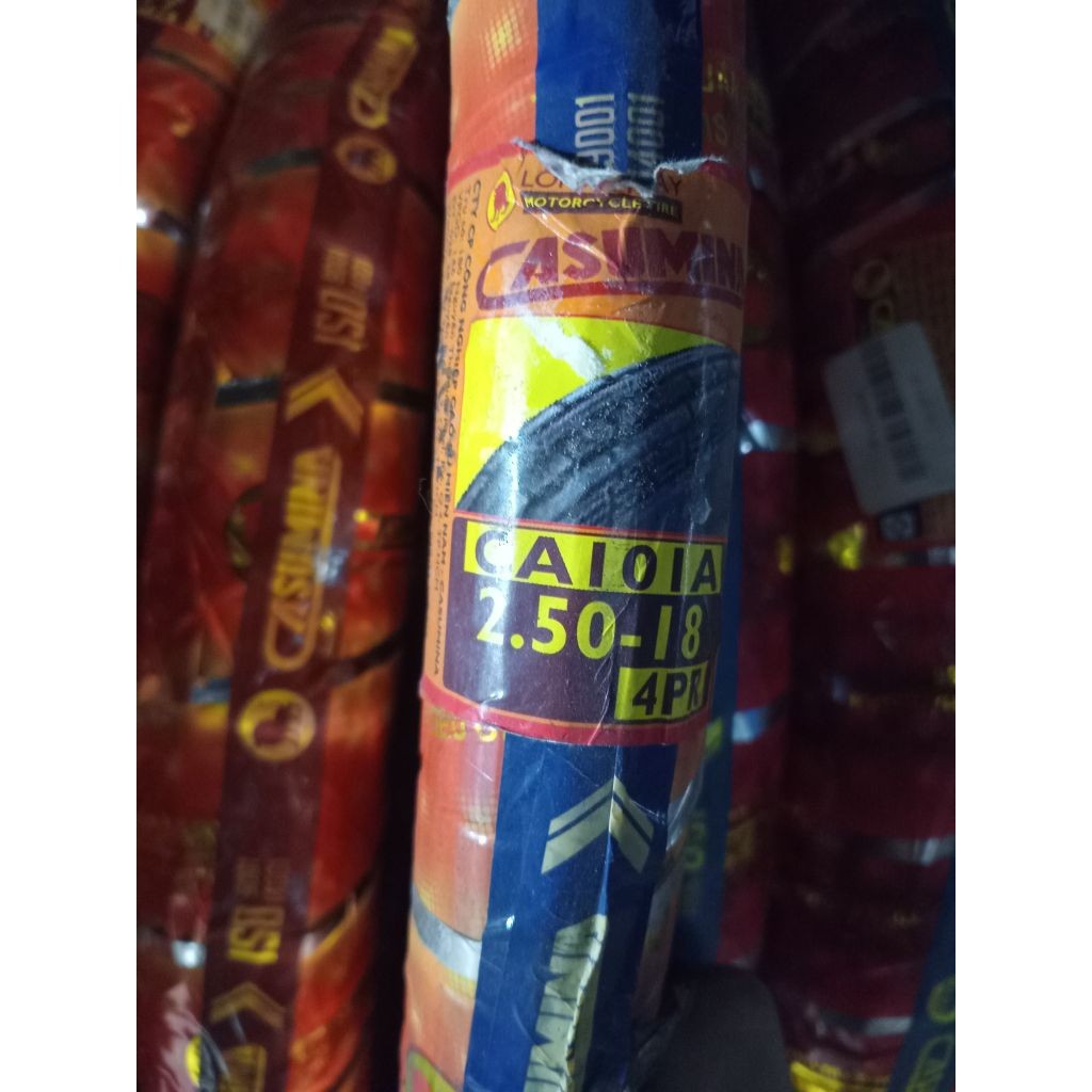 [HCM] Vỏ lốp trước 18x2.50 & sau 17x3.0 Win 100/ 125cc (Hiệu caosumina)