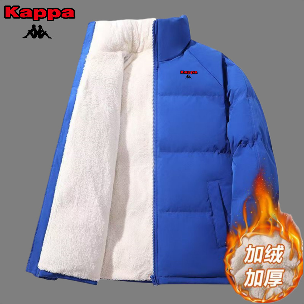 Kappa Áo Khoác Đôi Cho Nam Nữ Thu Đông 2025, Chống Gió và Chống Mưa, Vải Cotton Dày Ấm Áp