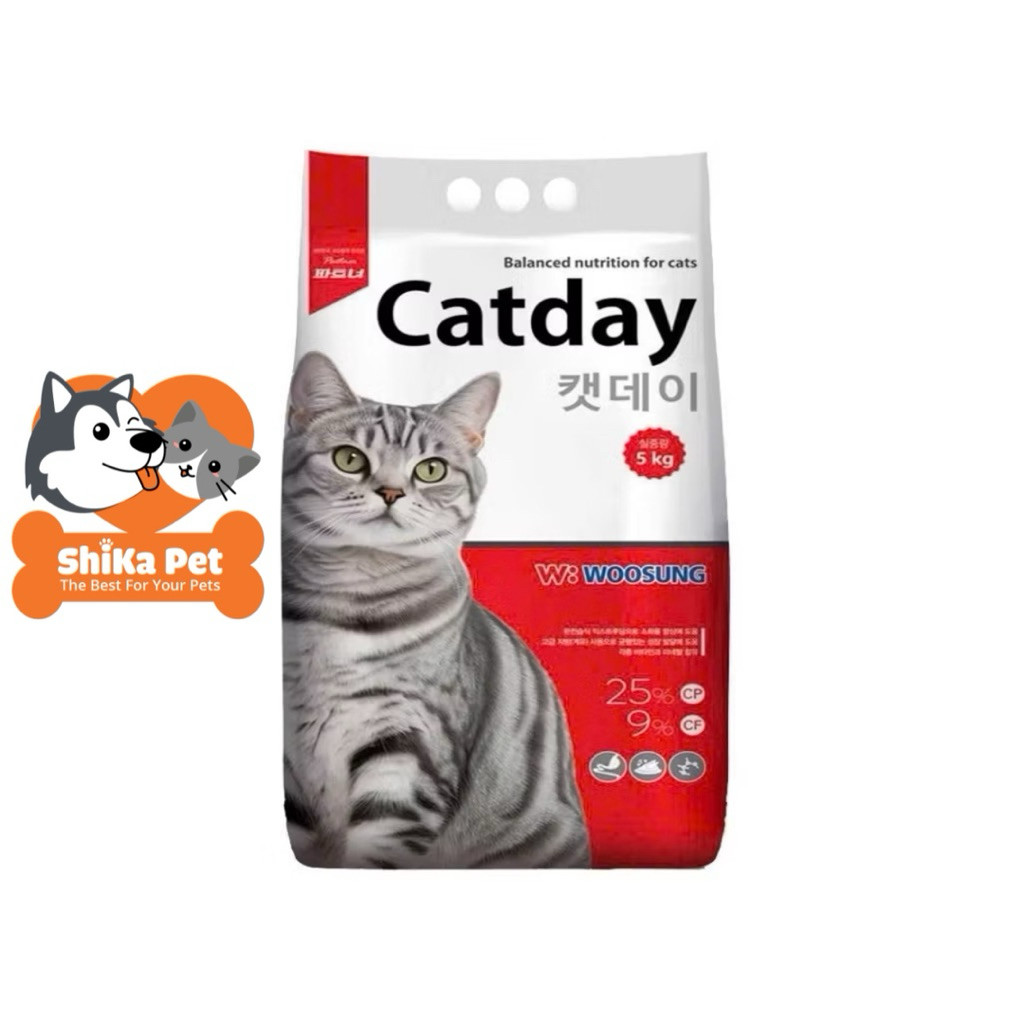 Thức ăn mèo cao cấp Catday chuẩn Hàn Quốc 5kg