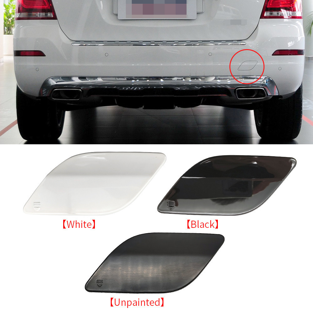 Dành Cho Xe Mercedes X204 Phía Sau Ốp Lưng Kéo Móc Nắp Đen Cho Benz GLK Class 2013-2015 GLK200 GLK25