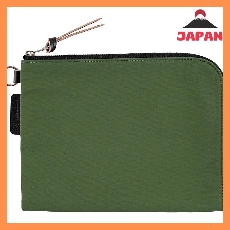 Hobonichi Techo HON (A6) Notebook Cover Tragen Flat Pouch (Green) Notebook Accessories
