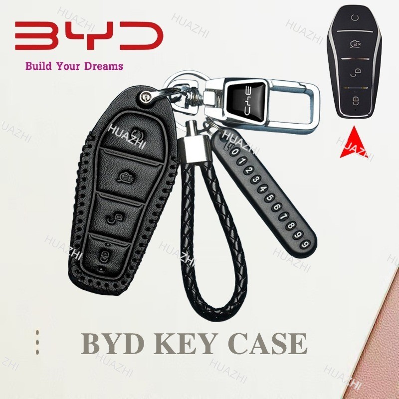 ZC BYD Dolphin Car Key Case BYD sealion 7 Key Cover BYD Remote Key Case cho BYD Atto 3 / Dolphin / s
