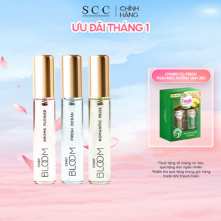  Combo 3 chai nước hoa nữ Cindy Bloom 10ml chai chính hãng: Aroma + Fresh + Romantic 