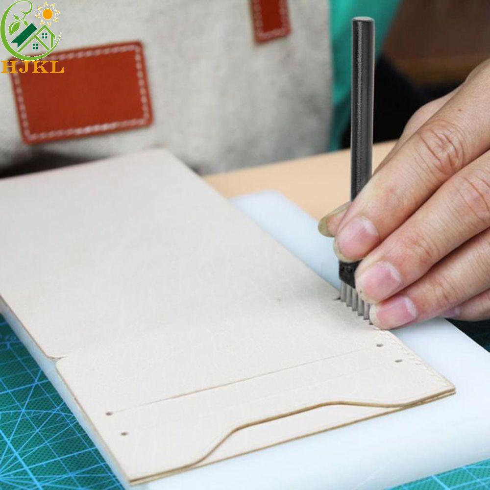 HJKL Leather Craft DIY Convinous May Tiếp Liệu Da Khoan
