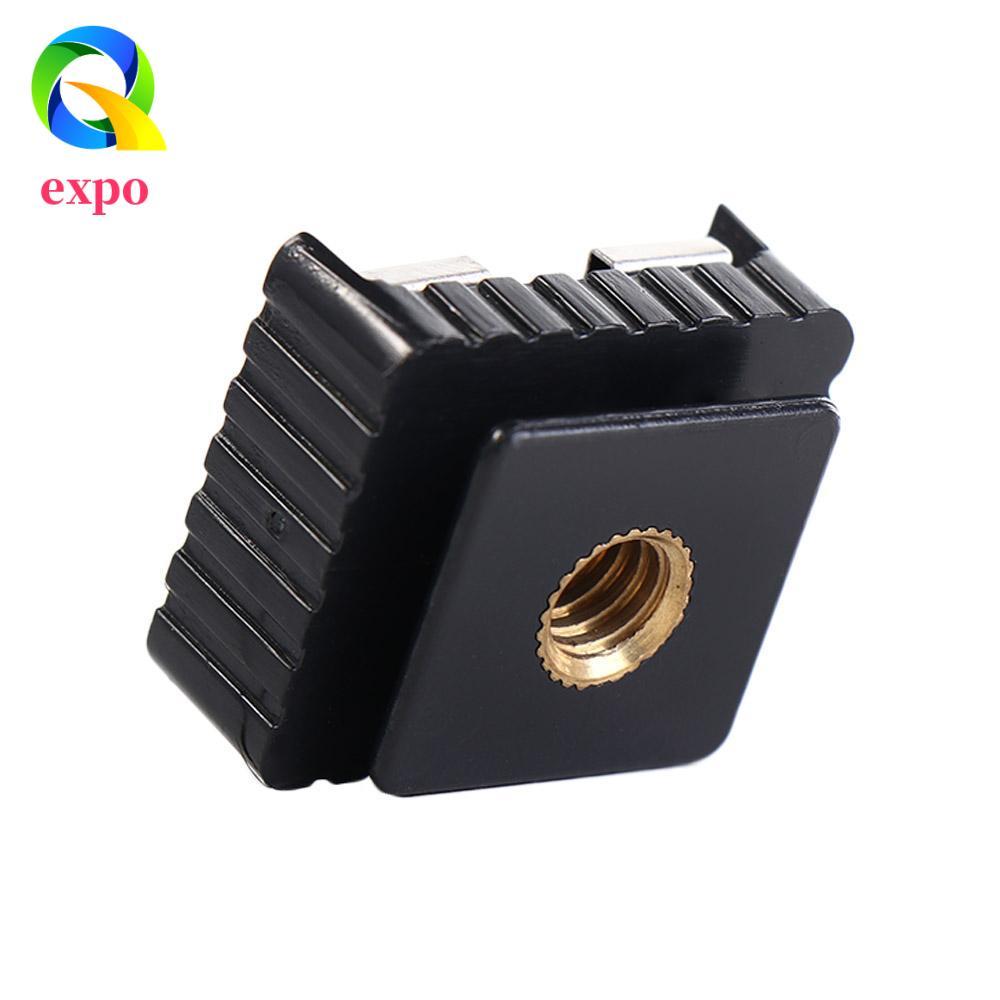 EXPO LIMIT Hot Shoe Adapter Bền Flash Cold Speedight Supplies Vít Thread Cho Studio Light 1 / 4 "Vít