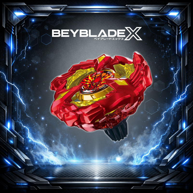 [Direct from Japan] BEYBLADE X BX-23 Starter Phoenix Wing 9-60GF | Metal Attack Blade + Special Colo