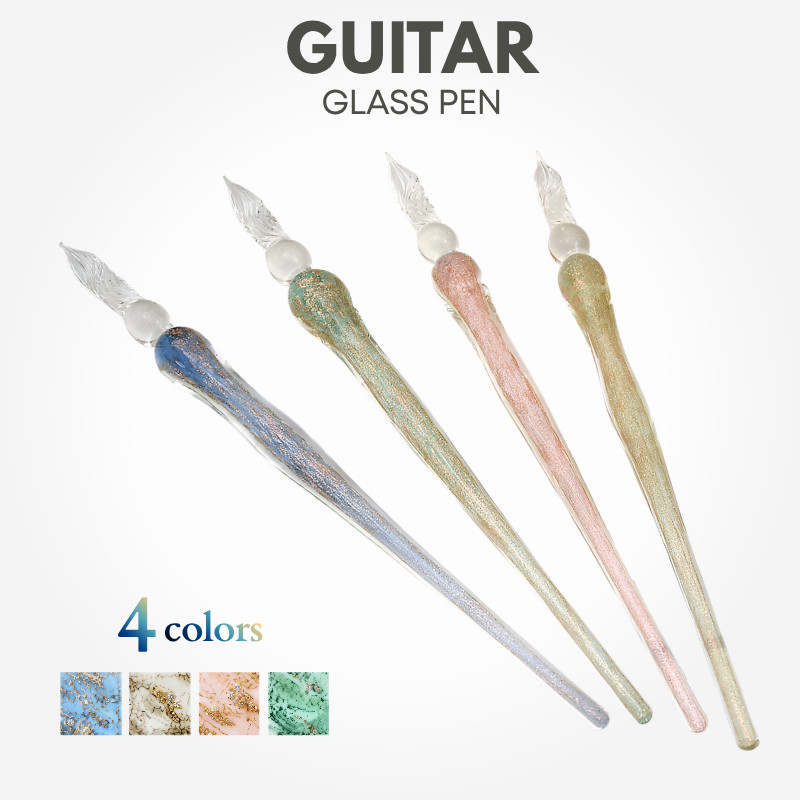 Teranishi Chemical Industry Guitar Glass Pen - Light Color Collection