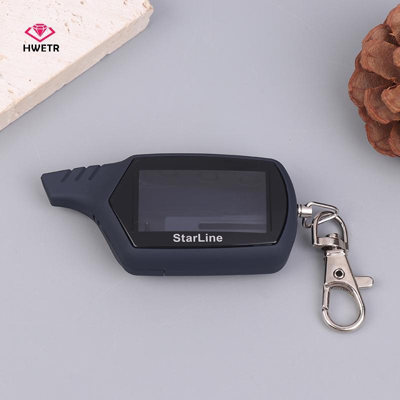 HWETR Key Shell A91 Body Cover Móc Khóa Dành Cho Nga Starline A91 A61 B9 B6 Chìa Khóa Lcd Điều Khiển