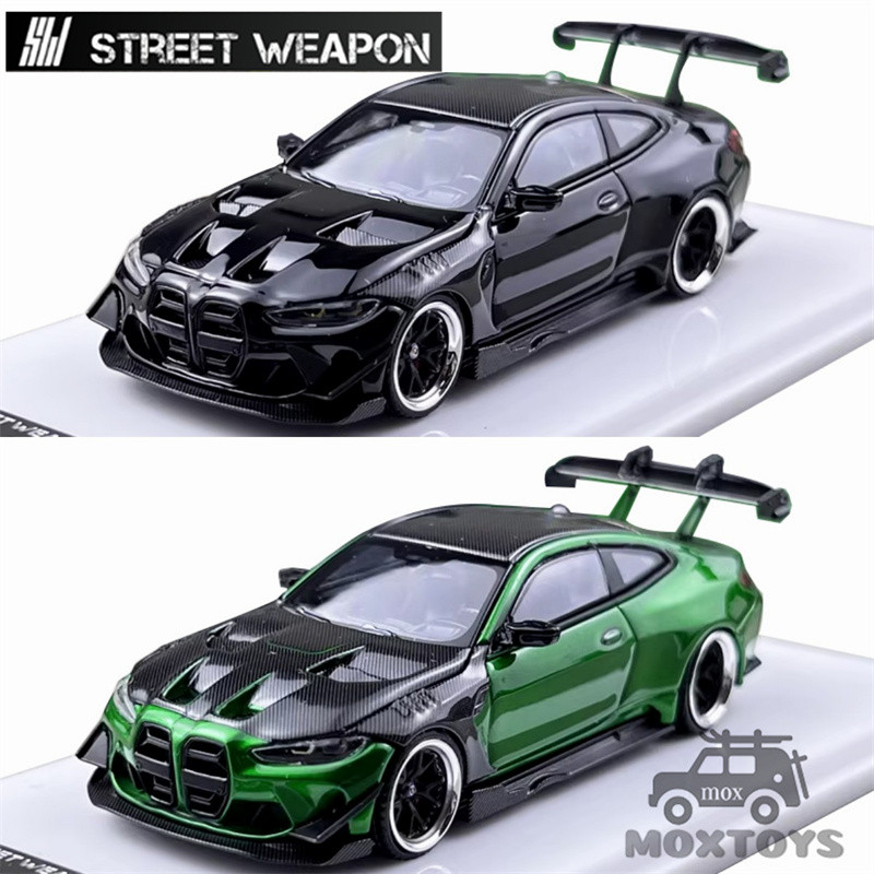 SW 1: 64 M4 Flosmann Full Widebody Kit G82 GTR Limited500 Xe mô hình đúc