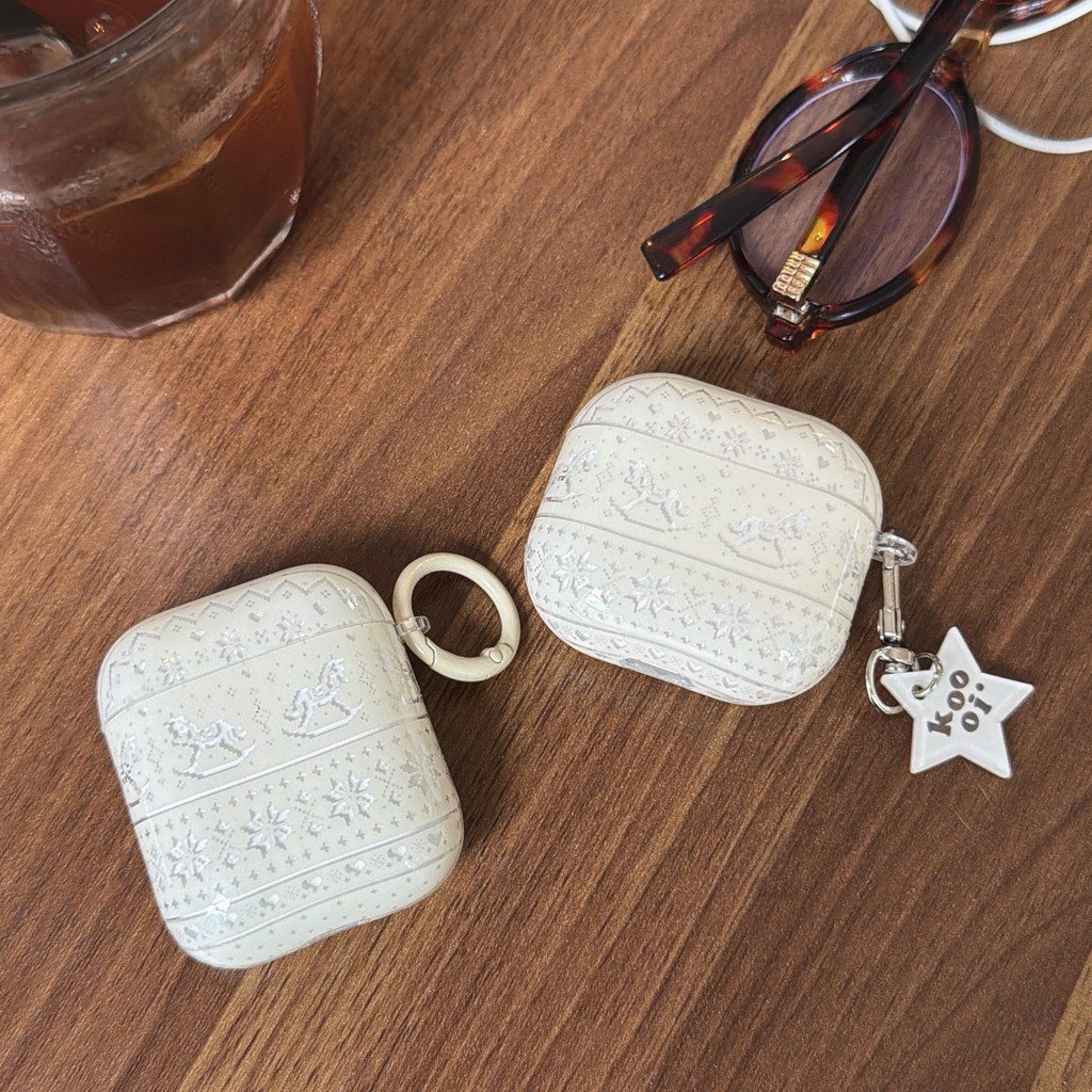 Dành Cho Apple AirPods PRO 3 2 1 4 gen Ốp Lưng Beige Phil Island Trojan Horse Tốt Hơn Apple AirPods 