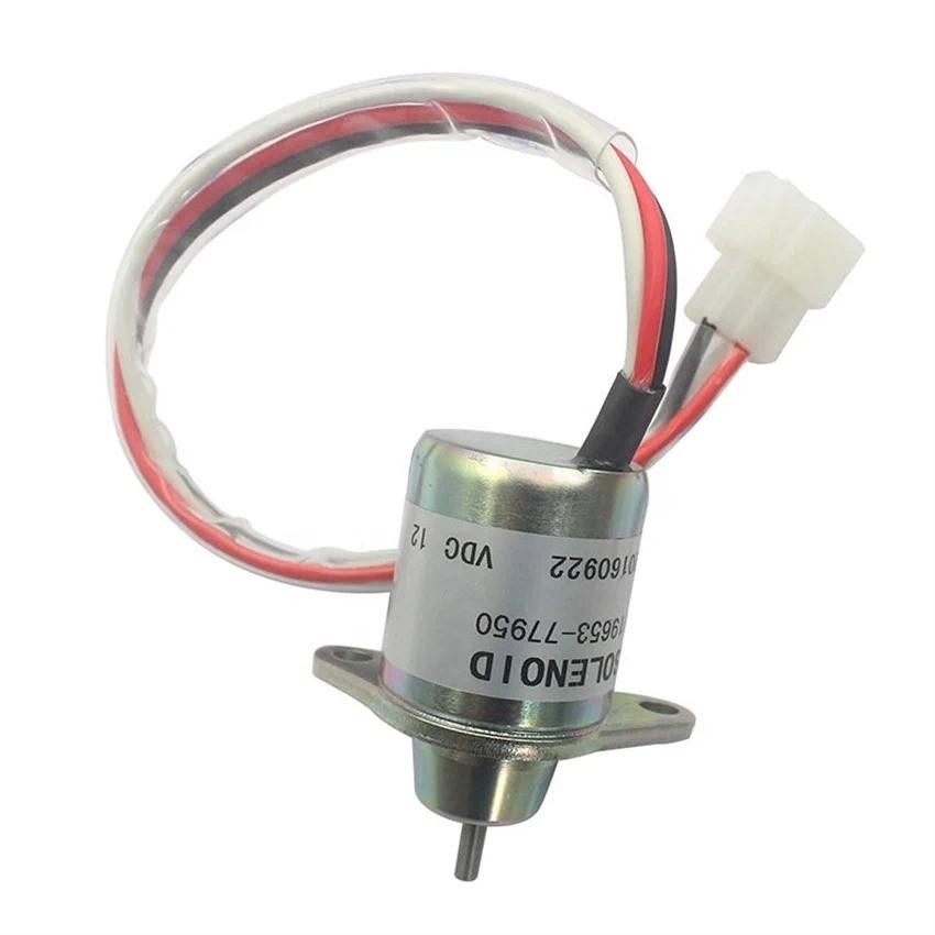 Van điện từ điều khiển dừng nhiên liệu 12V 1503ES-12S5SUC5S cho Yanmar 119653-77950 SA-4562 Phụ tùng