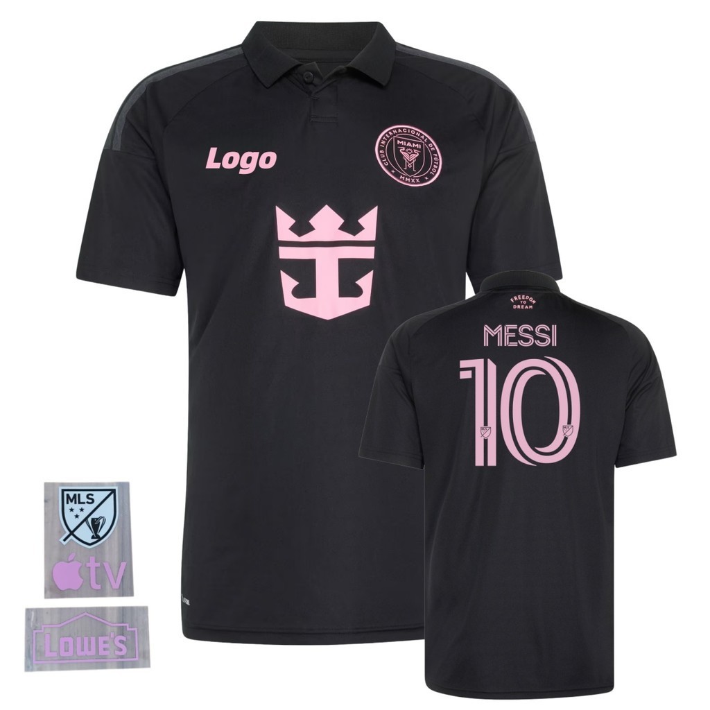 Người hâm mộ Phiên bản Inter Miami 26 / 27 Áo sơ mi bóng đá ngắn tay sân khách Inter Miami