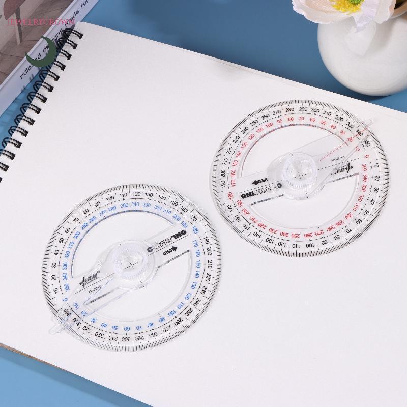 1 / 3 / 5 Cái Dụng Cụ Đo Thước Vòng Tròn Dụng Cụ Soạn Thảo Hình Học Toán 360 Độ Cho Lớp Học [VN]