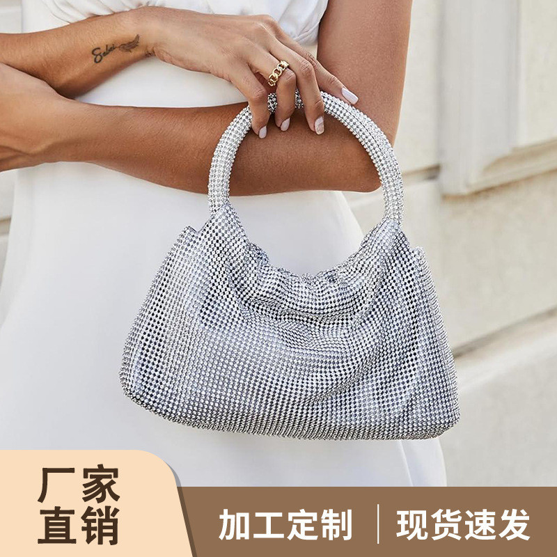 Túi dạ hội Túi dạ hội Túi dự tiệc Túi kim cương Túi đính đá Túi dự tiệc Túi kim cương nhấp nháy Túi 