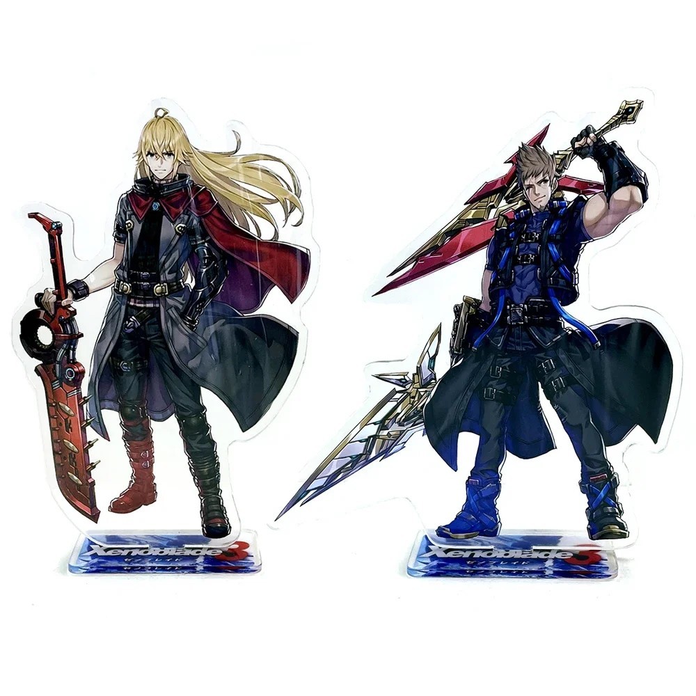 Standee Xenoblade Chronicles 3 Future Redeemed mô hình Shulk Rex anime acrylic trang trí để bàn deco
