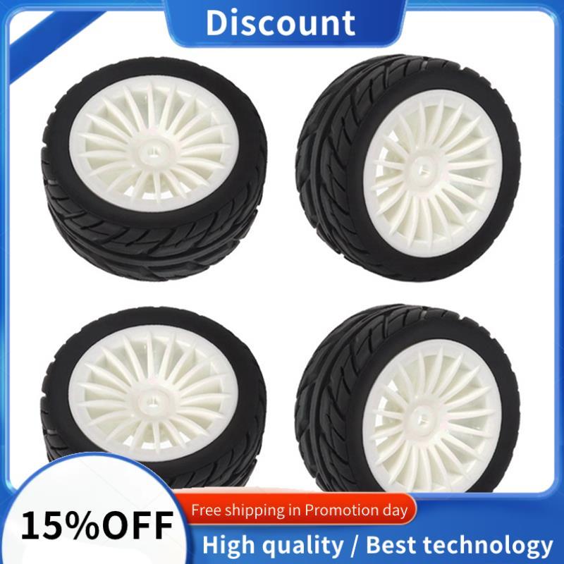 4 Lốp Cao Su Lốp Bánh Xe Cho SG1603 SG1604 1603 UD1601 UD1602 UD1603 UD1604 1 / 16 RC Xe Nâng Cấp Ph