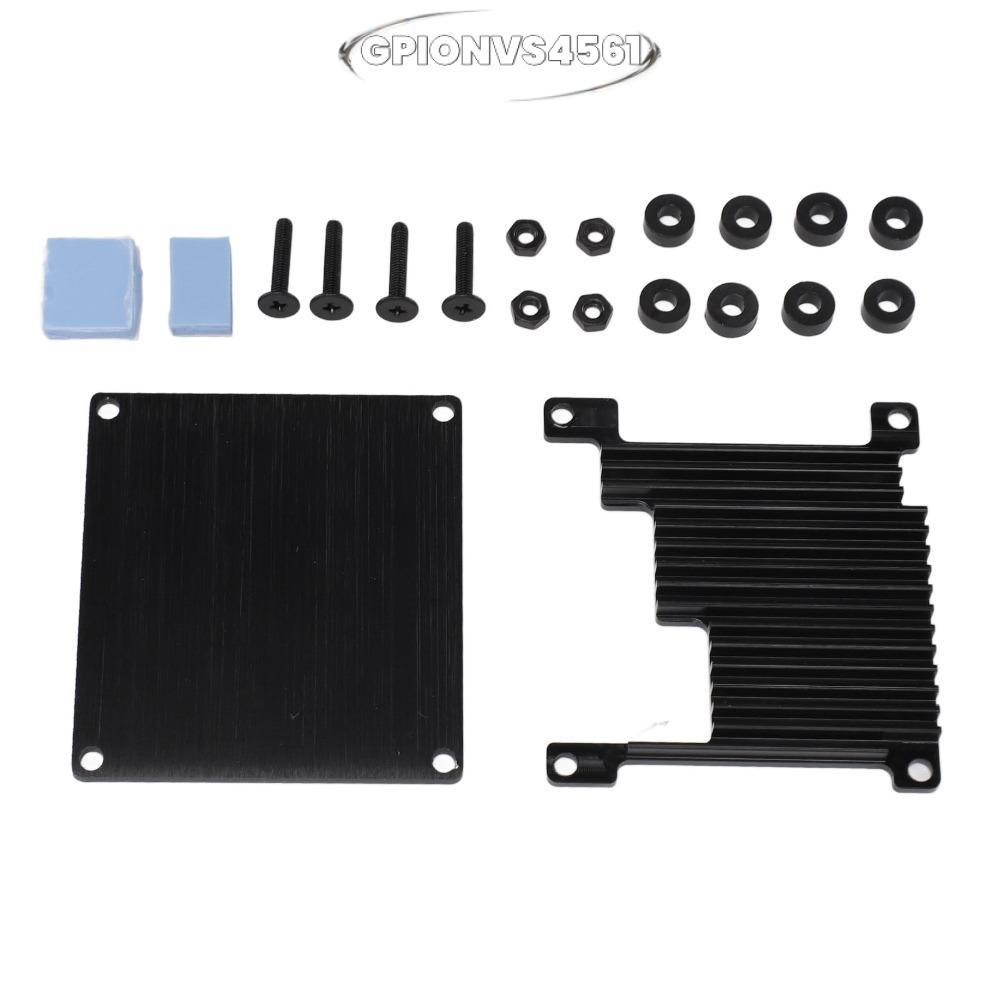 GPIONVS4561 Hợp kim nhôm, Vỏ kim loại làm mát thụ động Vỏ phát triển, Vỏ bảo vệ kim loại cắt chính x