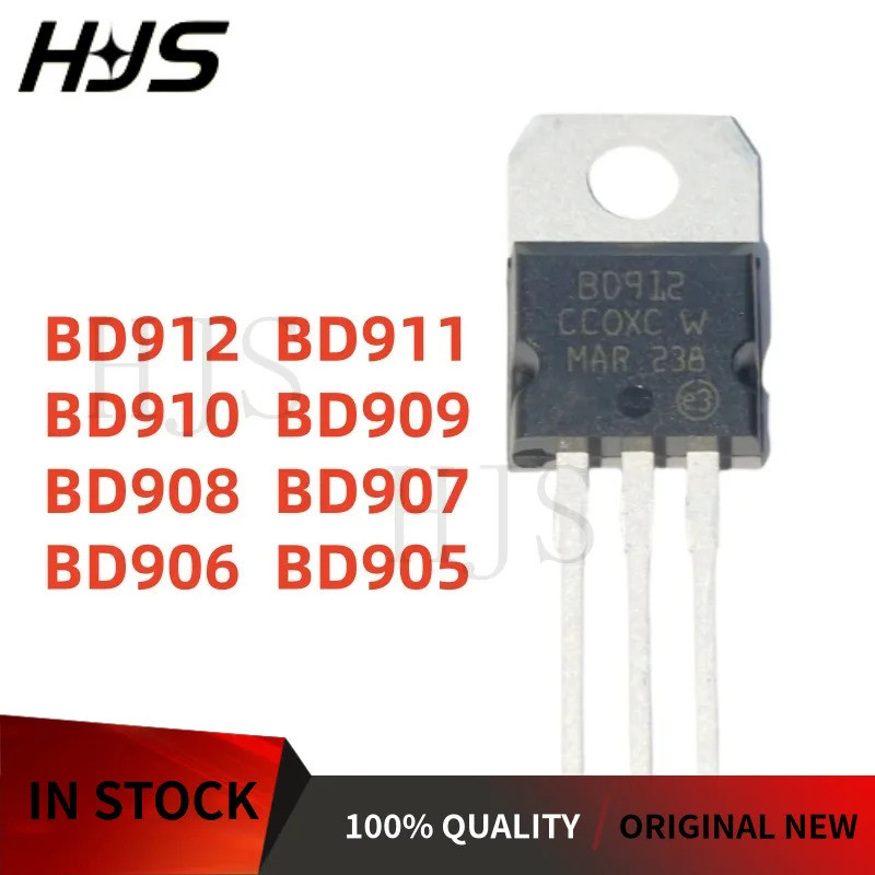 10 Chiếc Thương Hiệu Mới BD905 BD906 BD907 BD908 BD909 BD910 BD911 BD912 TO-220 Đảm Bảo Chất Lượng T