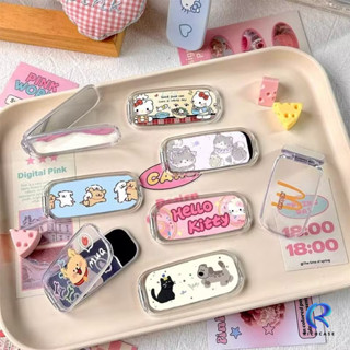 Sáng Tạo Dễ Thương Hello Kitty Siêu Bé Gái Crayon Shin-chan Gương Thời Trang Đế Điện Thoại Đa Năng Hoạt Hình Lotso Doremon Mèo Con Chó Con Động Vật Nơ Ngọt Ngào Giá Gương Sang Trọng