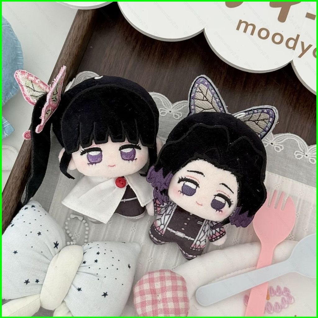 GC Demon Slayer: Kimetsu no Yaiba Kochou Shinobu Kochou Kanae Túi búp bê bông hồng dễ thương Charm P