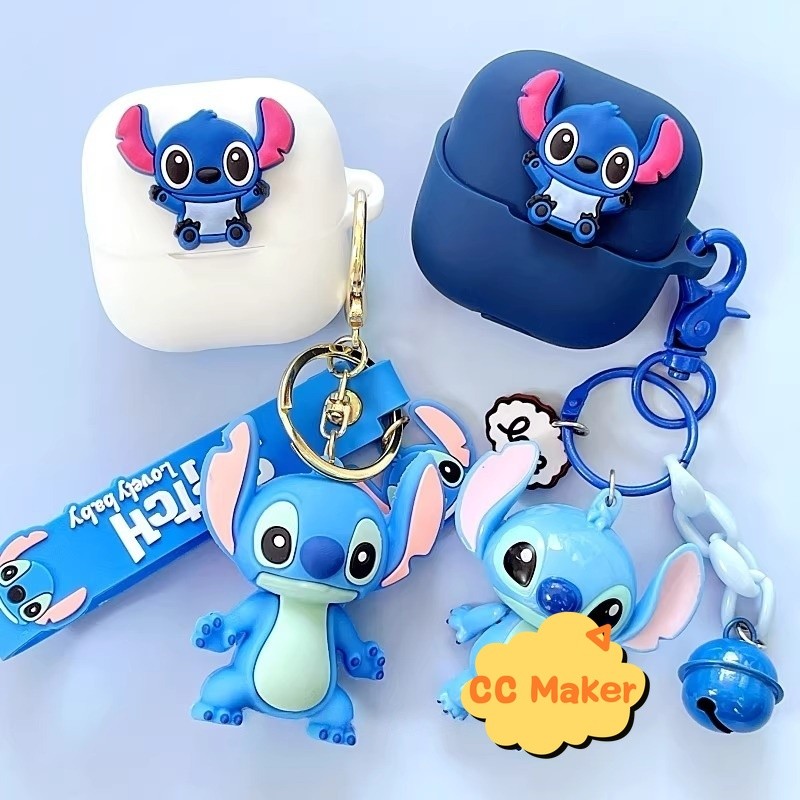 Case for Baseus BP1 Pro Cute Keychain Cartoon Silicone Pendant Suitable for Baseus Bowie M3S Silicon