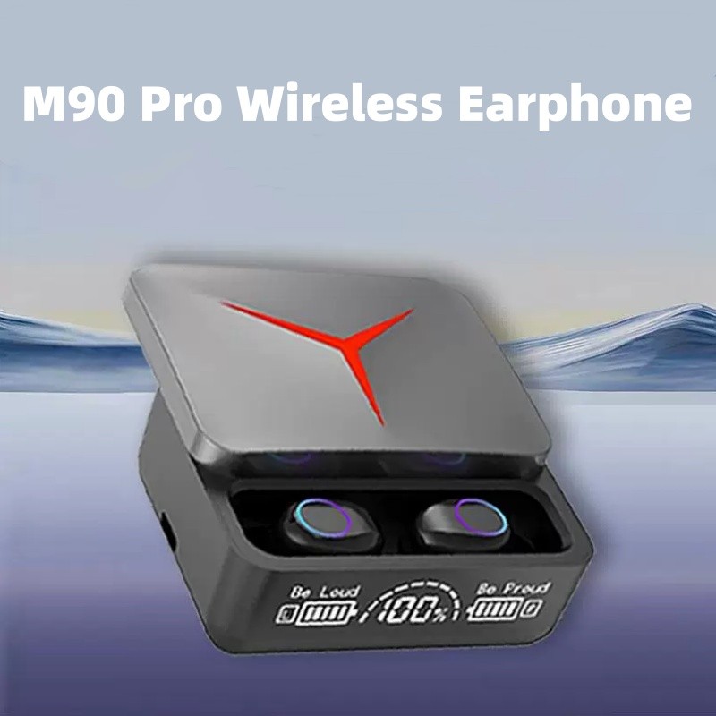 Tai nghe Bluetooth M90 ProTWS M90 Pro Tai nghe không dây Bluetooth Màn hình LED Tai nghe không dây E