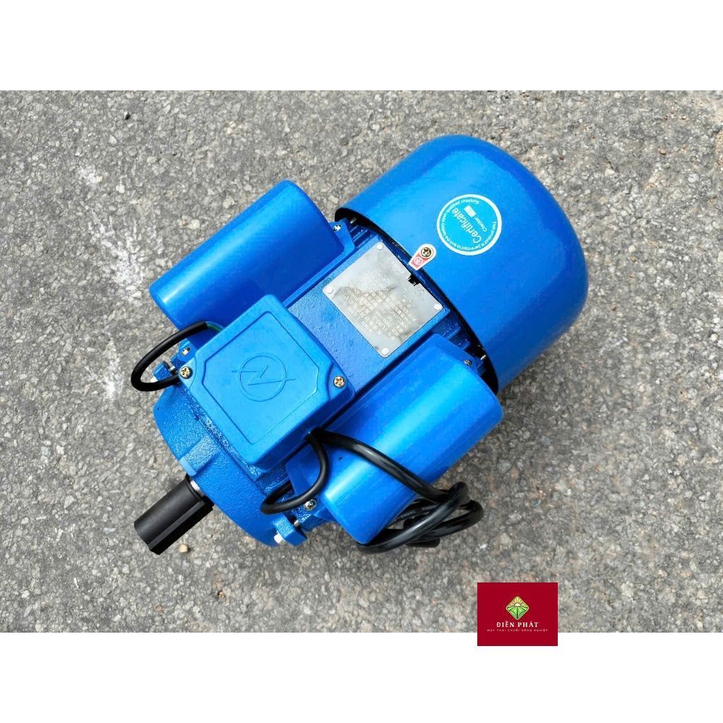 MOTOR ĐIỆN 1 PHA 220V 1.5KW(2HP) TUA NHANH 2800V/P, HÀNG CHẤT LƯƠNG CAO. - Động Cơ 2hp trục 24mm