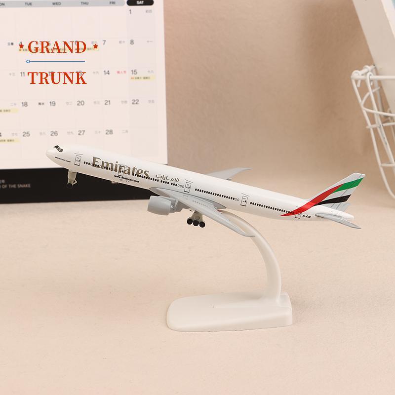 [GRAND-t] 20cm B777 UAE Emirates Airline Boeing 777 Mô hình máy bay Hợp kim đúc Máy bay kim loại có 