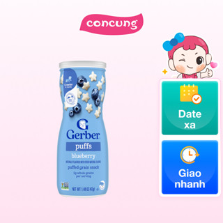 Bánh ăn dặm Gerber Puffs Việt Quất