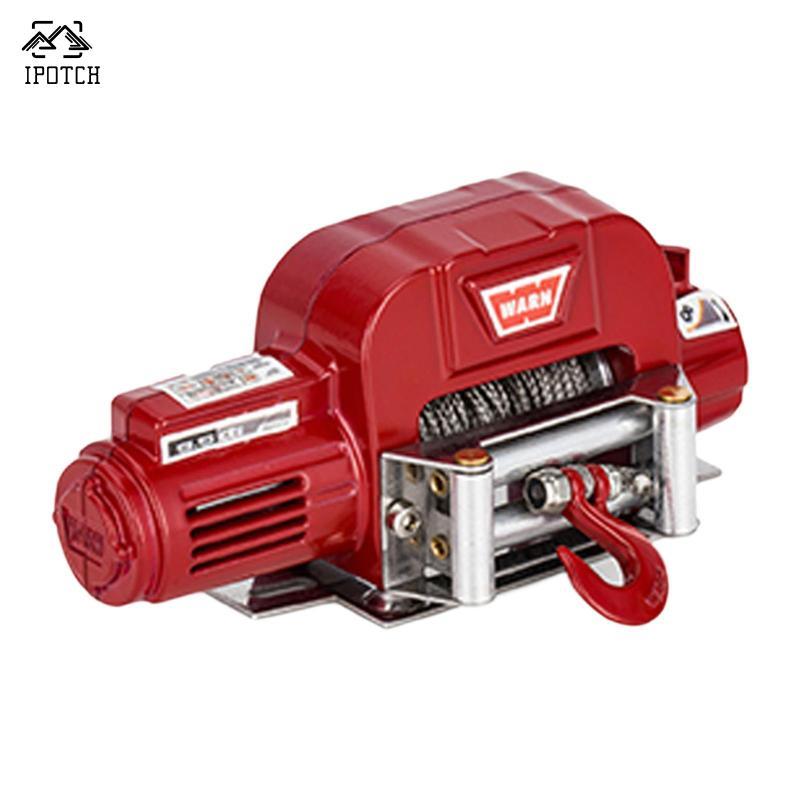 RC Xe Tời Kim Loại Tời Tự Động Tời Điện Kim Loại Nâng Cấp Cho Xe RC 1 / 10