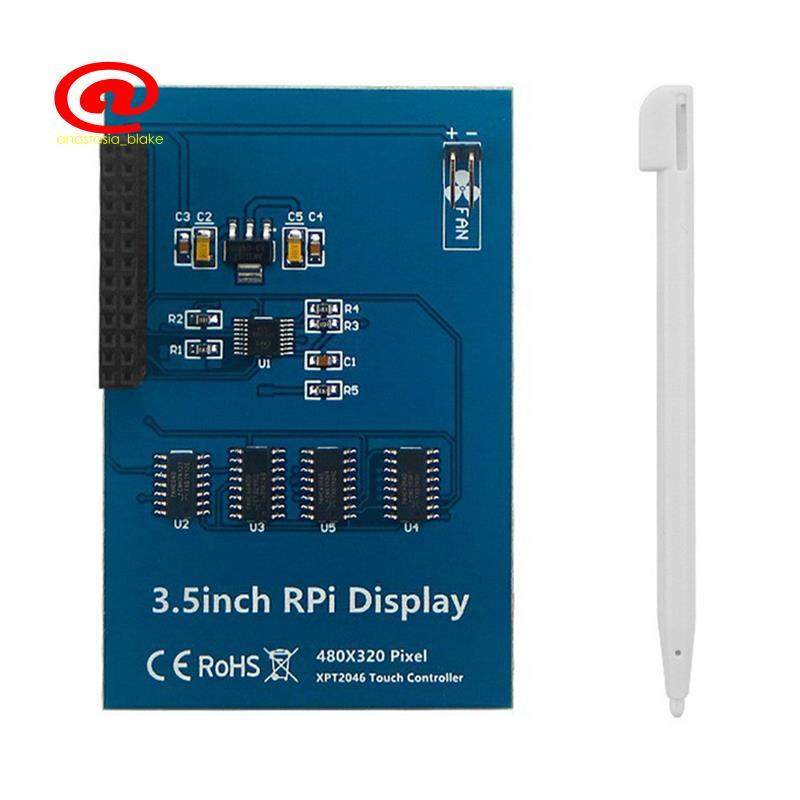 Màn hình RPI 3,5 Inch Màn hình cảm ứng 480X320 cho 5 5B 20 khung Màn hình mô-đun LCD TFT với Touchpe