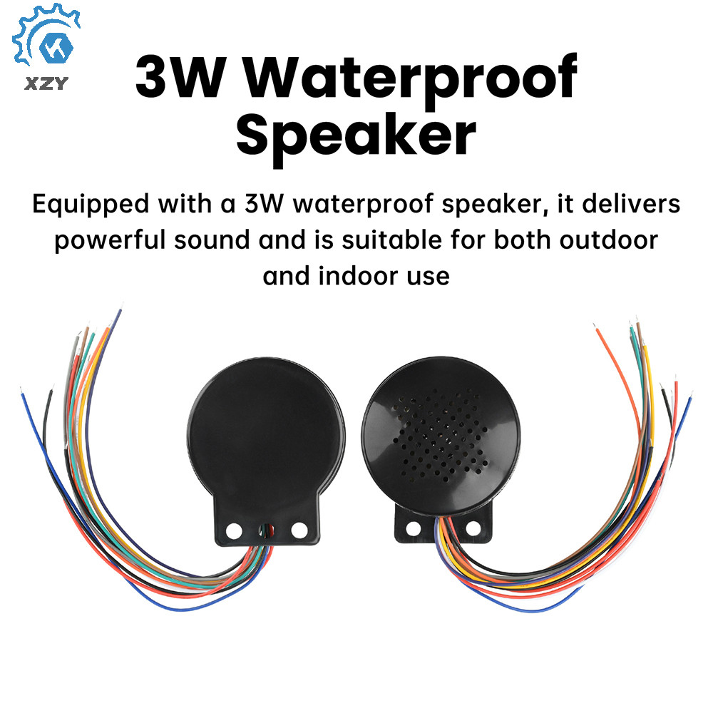 B01 DC5V / DC6-25V Trình nhắc nhở bằng giọng nói Nhiều máy nghe nhạc MP3 Mô-đun âm thanh Điều khiển 