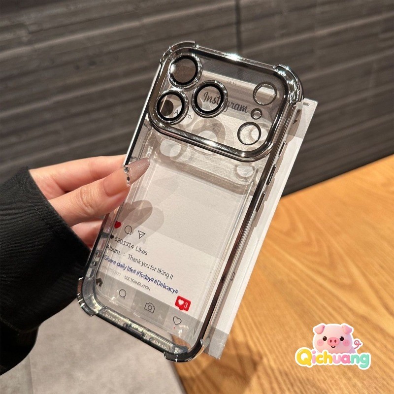Khung Mạ Ốp Điện Thoại Trong Suốt Cho iQOO 15 Neo 11 10 Pro Plus Z10 Turbo Pro iQOO15 iQOOeo11 Vỏ Vỏ