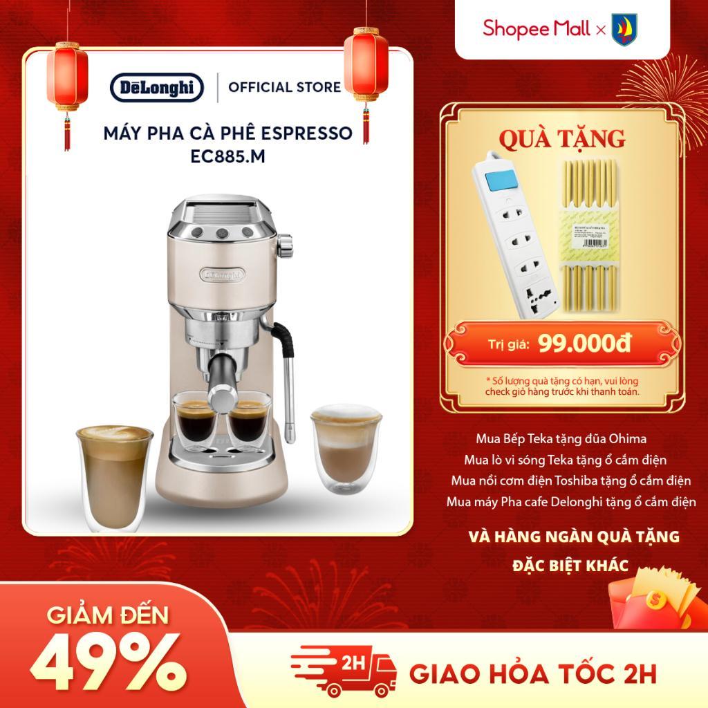 Máy pha cà phê espresso DeLonghi Dedica Arte EC885 (BG/ GY/ M)