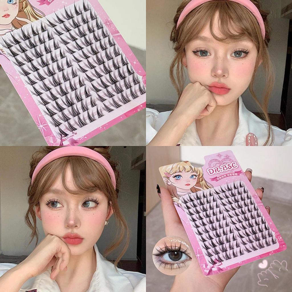 C Curl 11-14mm Cụm mi DIY Cá nhân Anime Lash dành cho người đam mê mi hoặc người mới bắt đầu